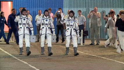 Soyuz rocket launches towards ISS after delay