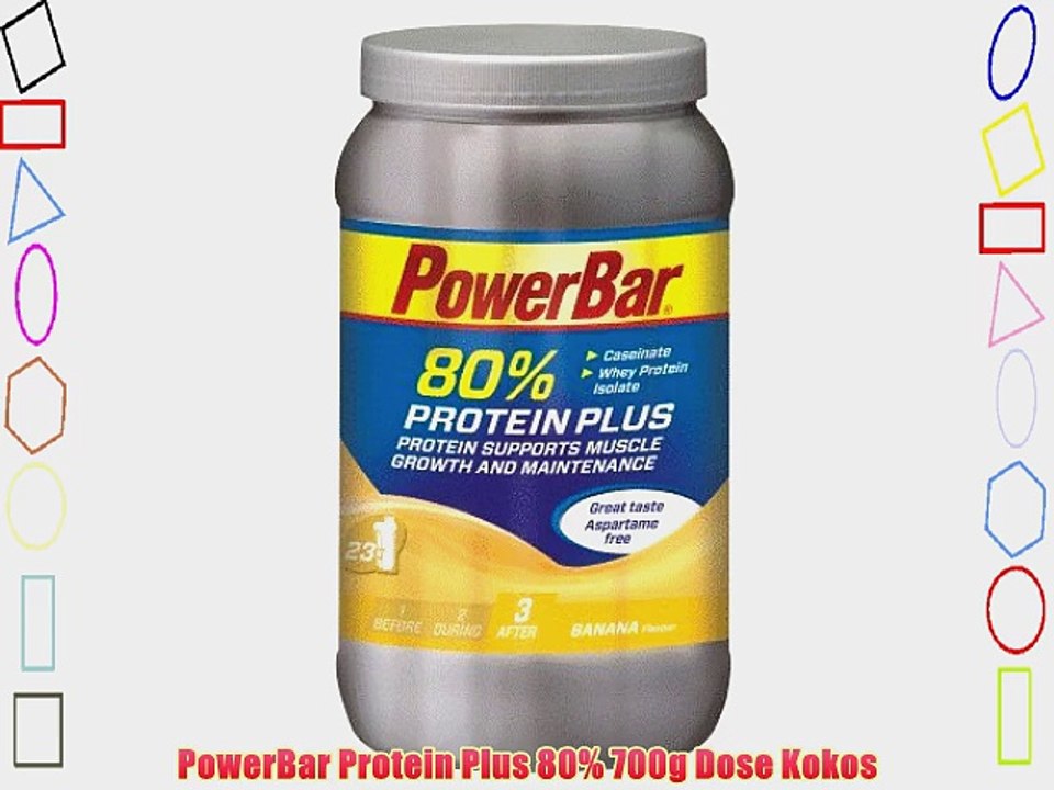 PowerBar Protein Plus 80% 700g Dose Kokos