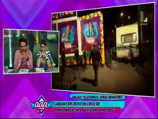 Jorge Benavides tras atentado en su circo: "Fue traumático"