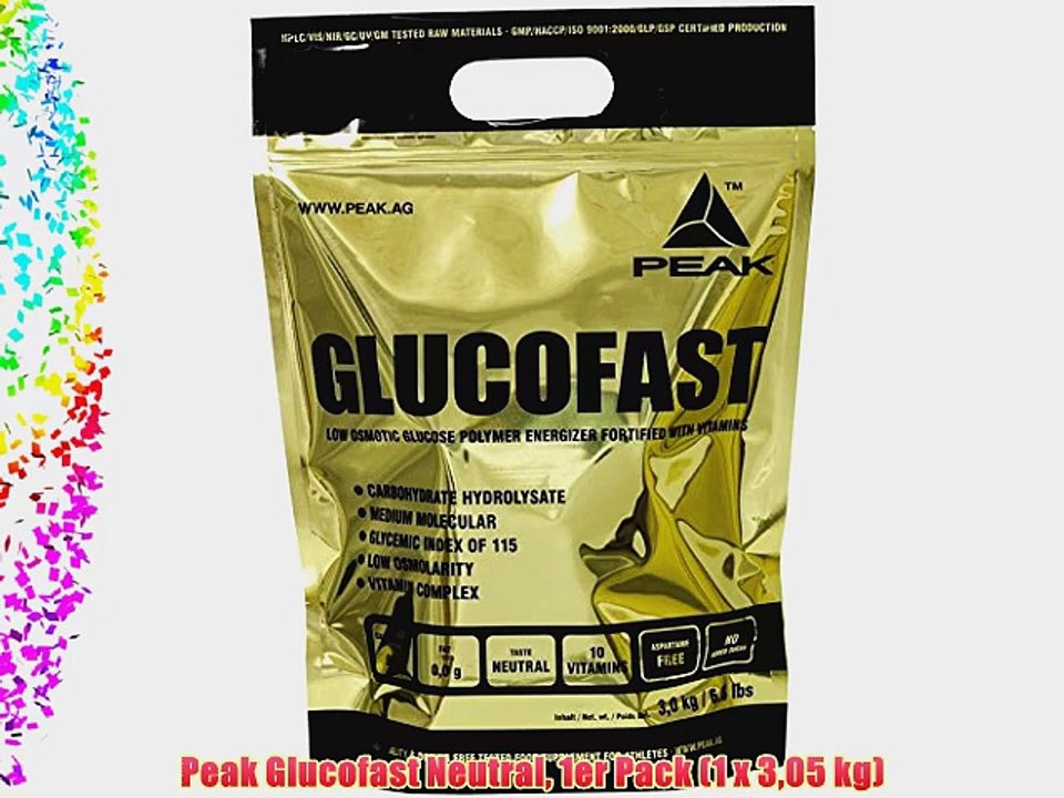 Peak Glucofast Neutral 1er Pack (1 x 305 kg)