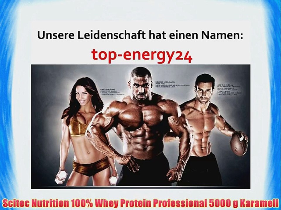 Scitec Nutrition 100% Whey Protein Professional 5000 g Karamell