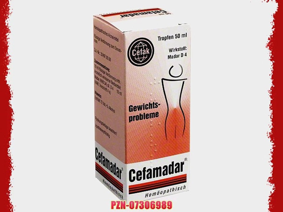 CEFAMADAR Tropfen 50 ml Tropfen
