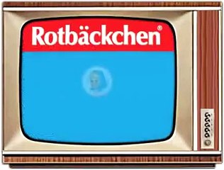 Rotbäckchen TV Werbung aus den 60er Jahren