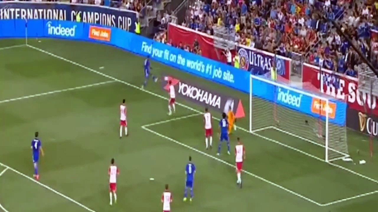 Loic Remy Incredible open goal Miss Chelsea vs New York Red Bulls 2015