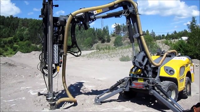 Atlas Copco ROC T20 Test drilling