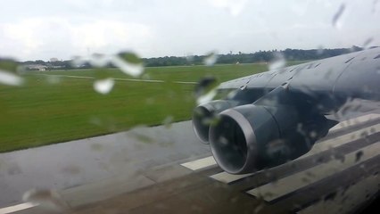 C-5M Super Galaxy takeoff from MacDill AFB FL