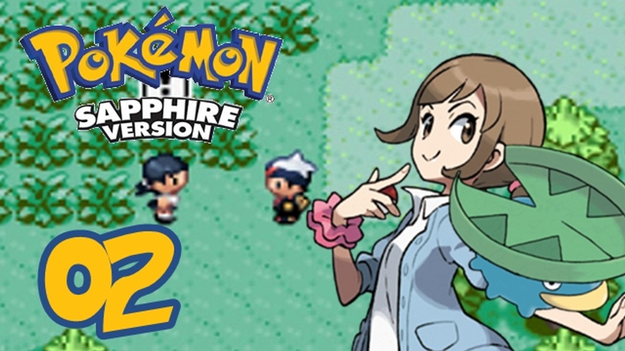 Lets Play - Pokemon Saphier [02] Das 2 Pokemon in mein Team finden