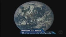 Nasa divulga foto inédita do planeta Terra