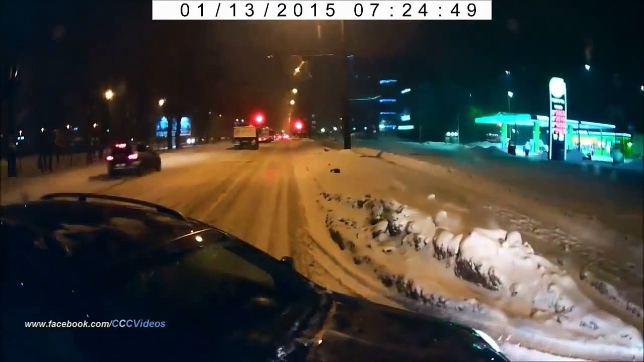 Winter Car Crash Compilation 8  2015  NEW   CCC