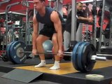 Deadlift 422x10 at 173lb and posing practice (4 Weeks Out from BBing show)