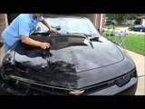 How to remove overspray using detailing clay-bar 