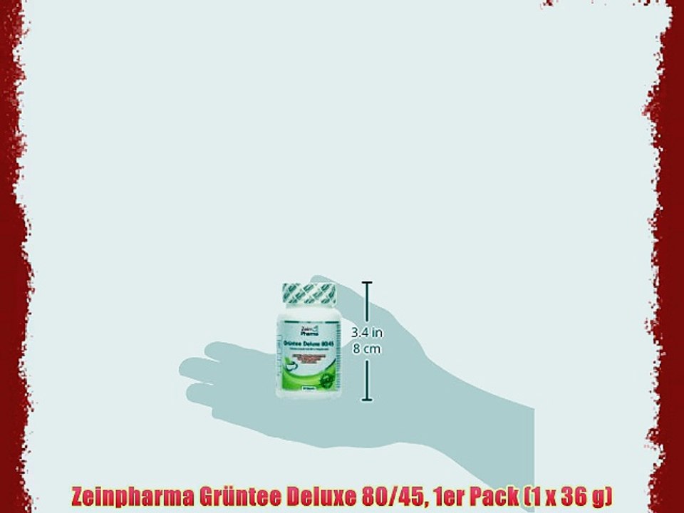Zeinpharma Gr?ntee Deluxe 80/45 1er Pack (1 x 36 g)