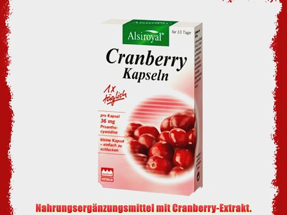 Cranberry-Kapseln (30 Stk)