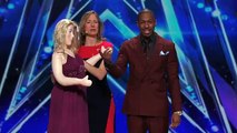 Joanna Kennedy Nick Cannon Gets Kissing Lesson from Intimacy Expert America's Got Talent 2015