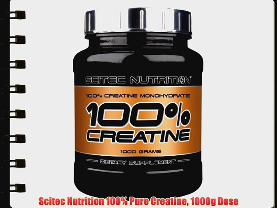 Scitec Nutrition 100% Pure Creatine 1000g Dose