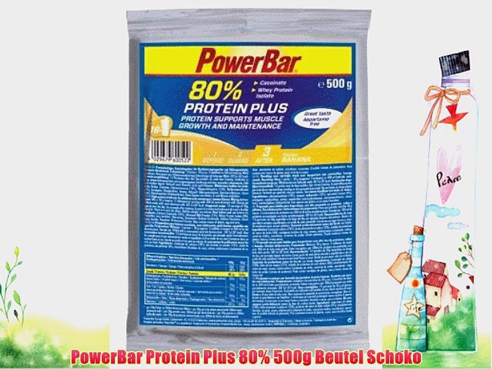 PowerBar Protein Plus 80% 500g Beutel Schoko