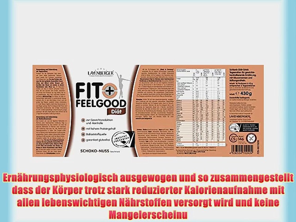 Layenberger Fit   Feelgood 7-Tage Turbo-Di?t-Paket 1er Pack (1 x 1.55 kg)