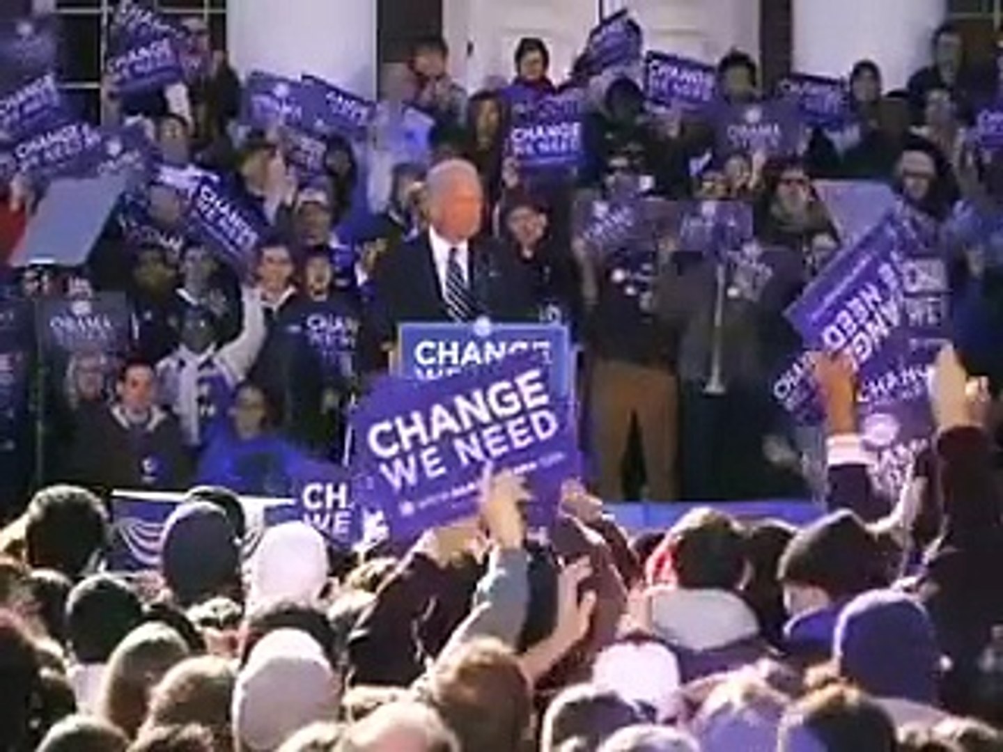 Joe Biden in Newark, Delaware