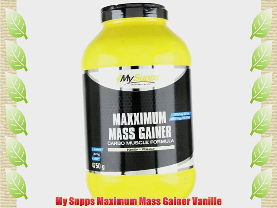 My Supps Maximum Mass Gainer Vanille