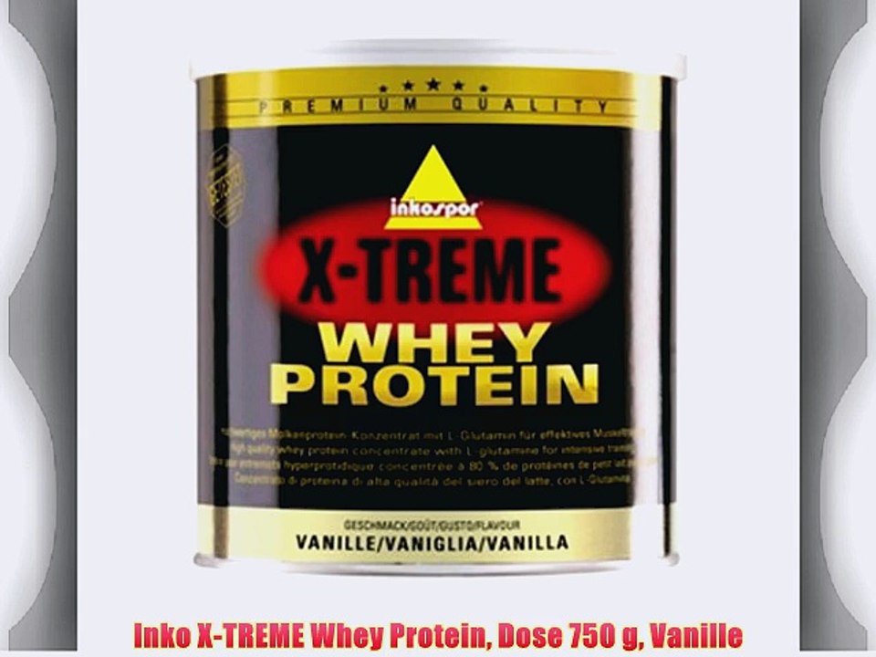 Inko X-TREME Whey Protein Dose 750 g Vanille