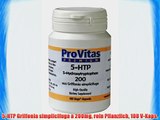 5-HTP Griffonia simplicifuga a 200mg rein Pflanzlich 100 V-Kaps.