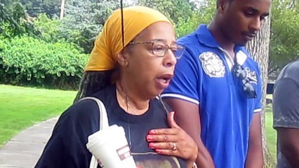 In Honor of Deshon Johnson  2015 vigil Gathering