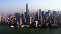 Helicopter tour flight NYC Ground Zero  Statue of Liberty Brooklyn Bridge Manhattan Freedom Tower