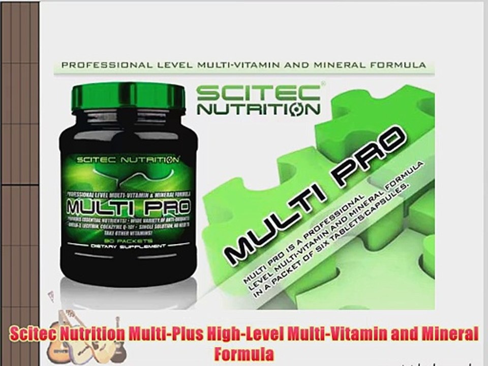 Scitec Nutrition Multi-Plus High-Level Multi-Vitamin and Mineral Formula