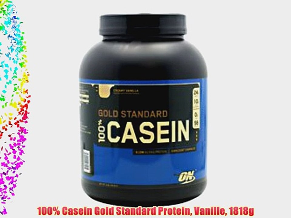 100% Casein Gold Standard Protein Vanille 1818g
