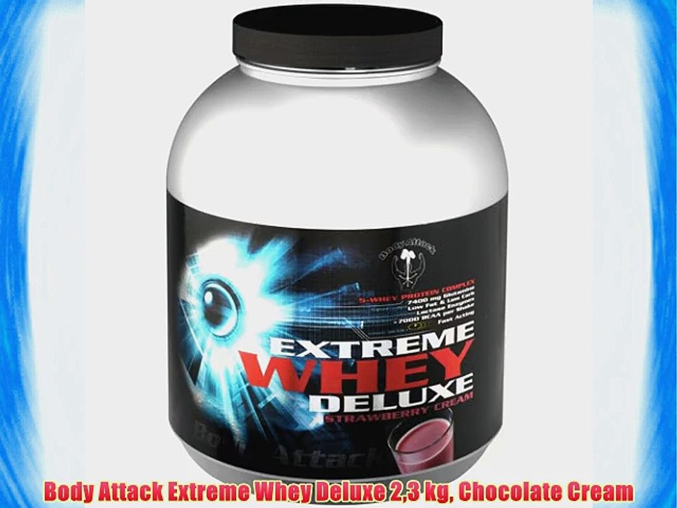 Body Attack Extreme Whey Deluxe 23 kg Chocolate Cream