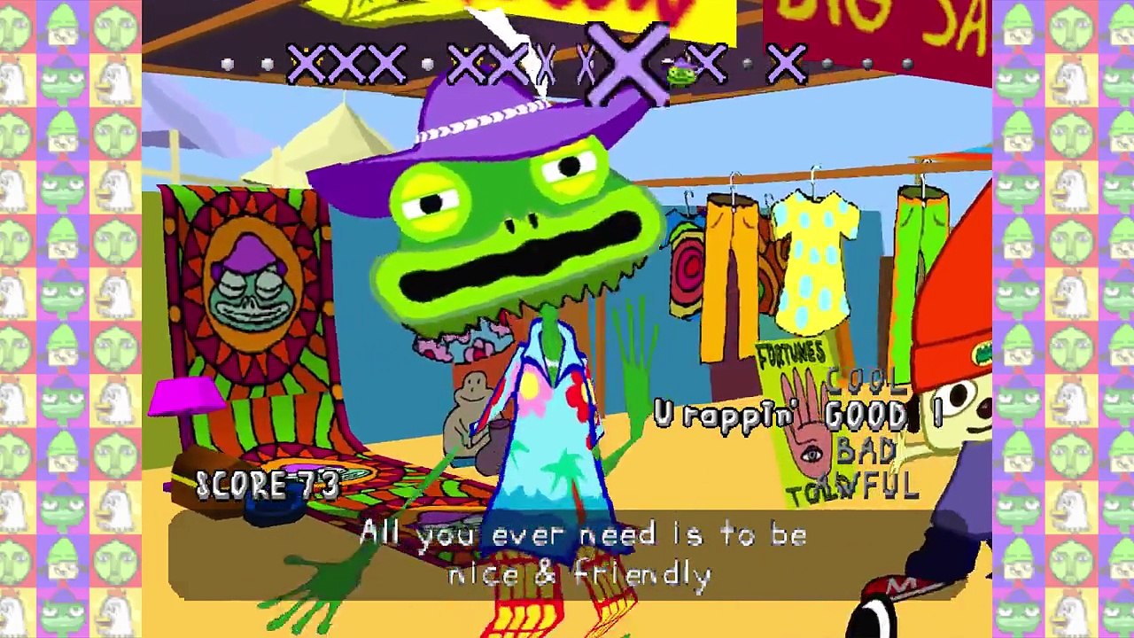 PaRappa the Rapper 4K GAMEPLAY #3