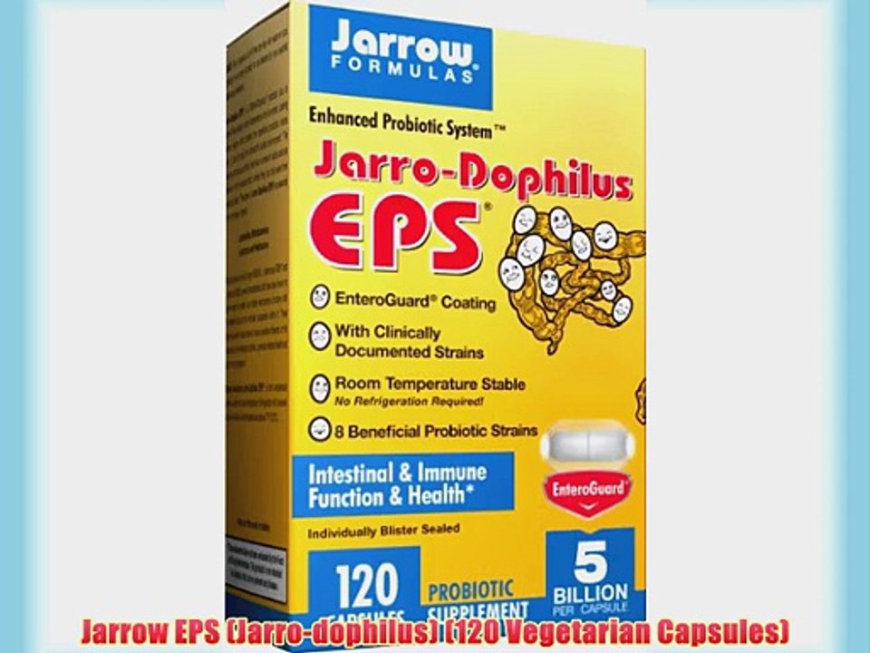 Jarrow EPS (Jarro-dophilus) (120 Vegetarian Capsules)