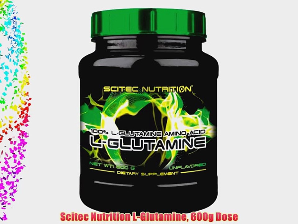 Scitec Nutrition L-Glutamine 600g Dose