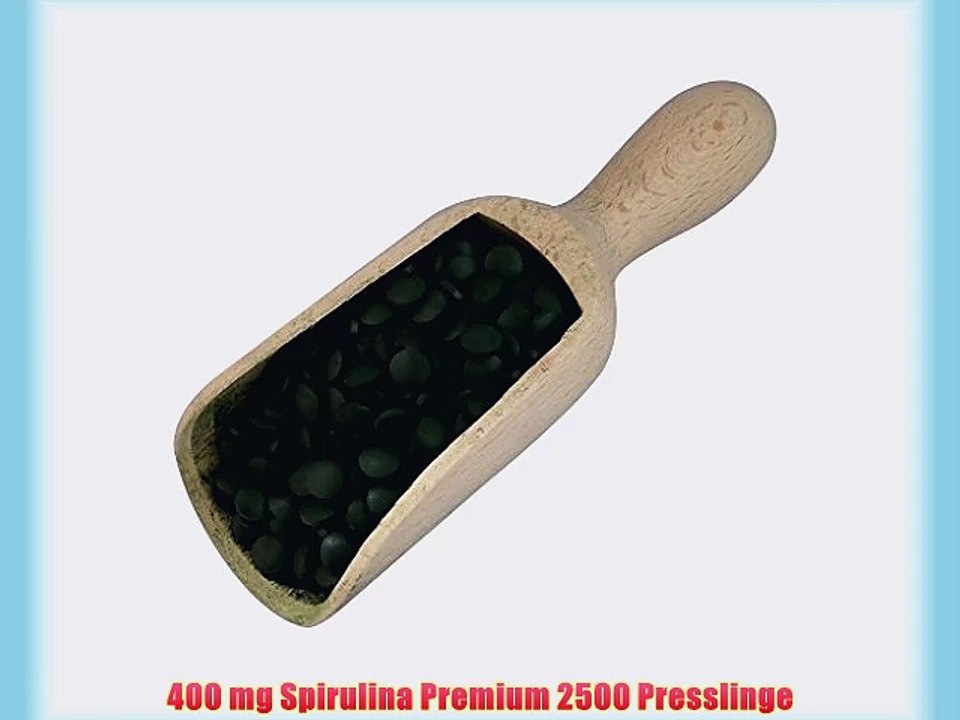 400 mg Spirulina Premium 2500 Presslinge