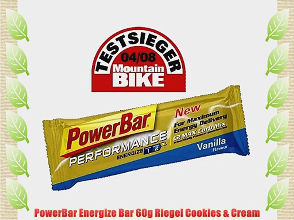 PowerBar Energize Bar 60g Riegel Cookies