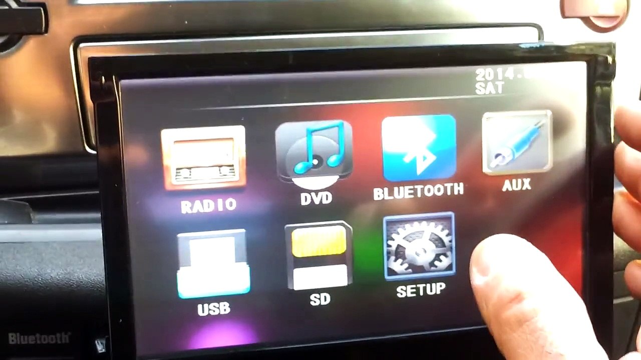 XOMAX XM-DTSB914 autoradio CITROEN C4.