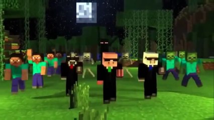 Minecraft Gangnam Style - PSY