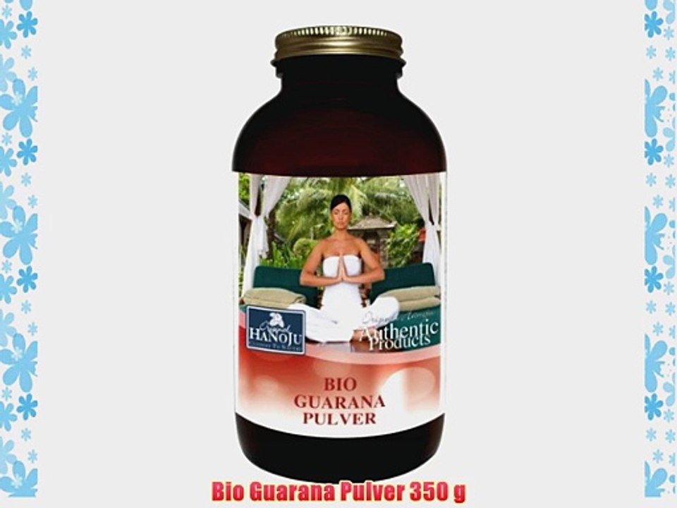 Bio Guarana Pulver 350 g