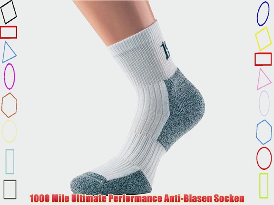 1000 Mile Ultimate Performance Anti-Blasen Socken