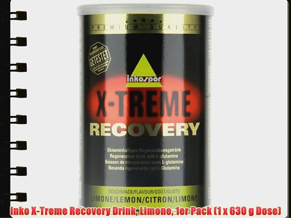 Inko X-Treme Recovery Drink Limone 1er Pack (1 x 630 g Dose)