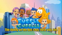 WHEELS ON THE BUS ♥ SONG Bubble Guppies Toy Kids Bus Swim-Sational Bus Puppy Gil Mr. Group