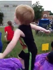 baby brother dancing at my concert