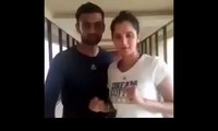 Shoaib malik Sania mirza Dubsmash video celebrate pakistan win against sri lanka
