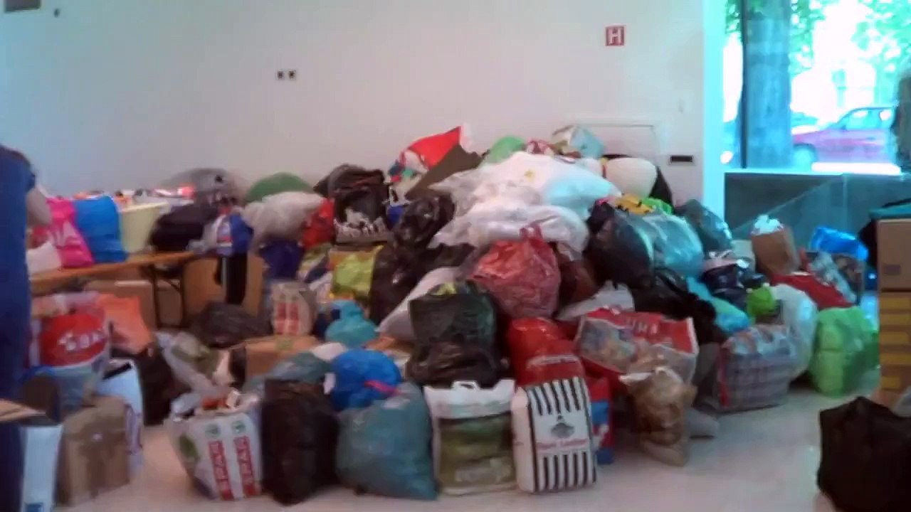 Slovenska pomoč ob poplavah v Srbiji in BiH