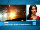 Iran: 7 morts selon les médias officiels