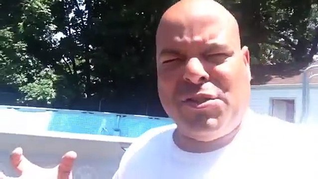 Cleaning Intex Ultra Frame 22x52 pool. # 2