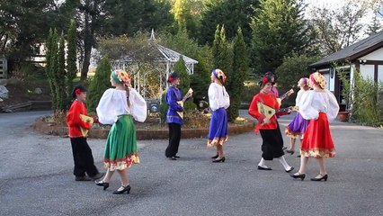 Танец "Кадриль". Russian traditional dance "Kadril"