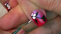 Neon Flower Nails   DIY Prom Nail Design