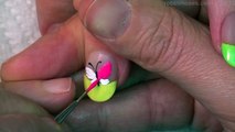 Neon Spring Nails!   Rainbow Butterfly Nail Design and More!!!