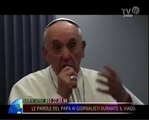 Papa Francesco contro la Massoneria ma il video viene censurato dai media